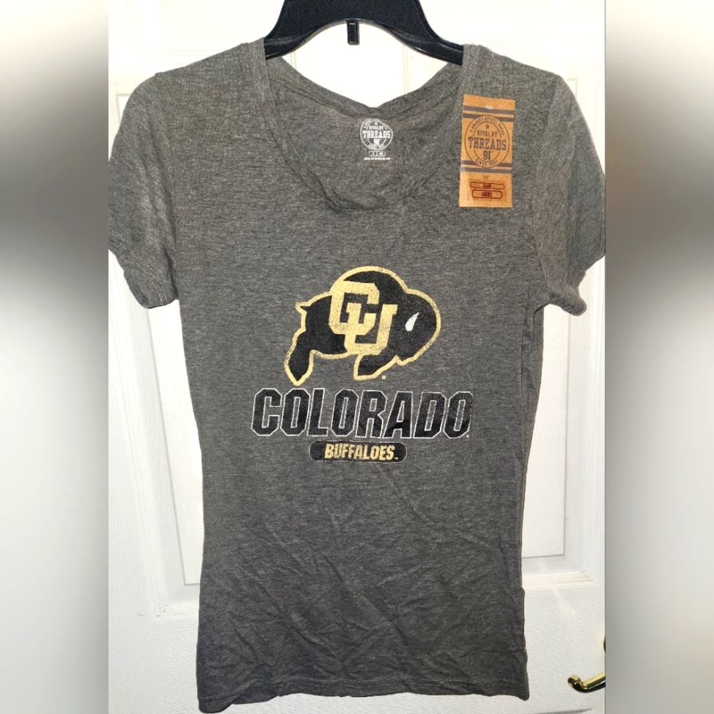 Colorado Buffaloes Women's t-shirt, NWT sz S